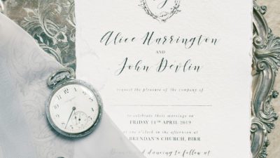 Wedding Stylist in Ireland - Wedding Invite