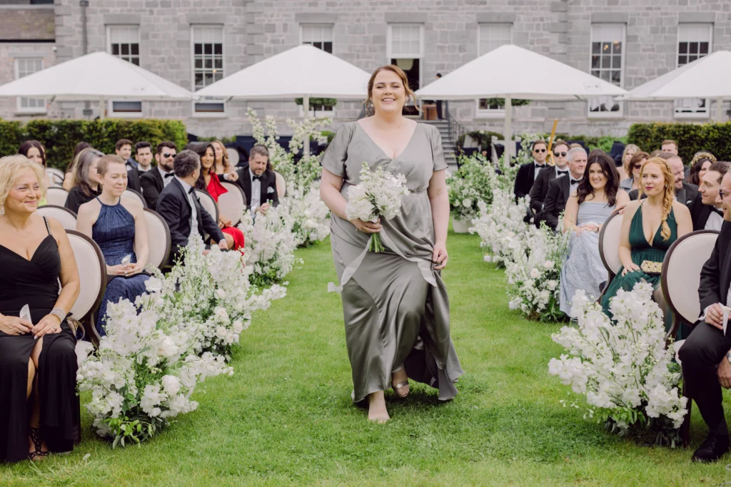 Bridesmaid at Cashel Palace